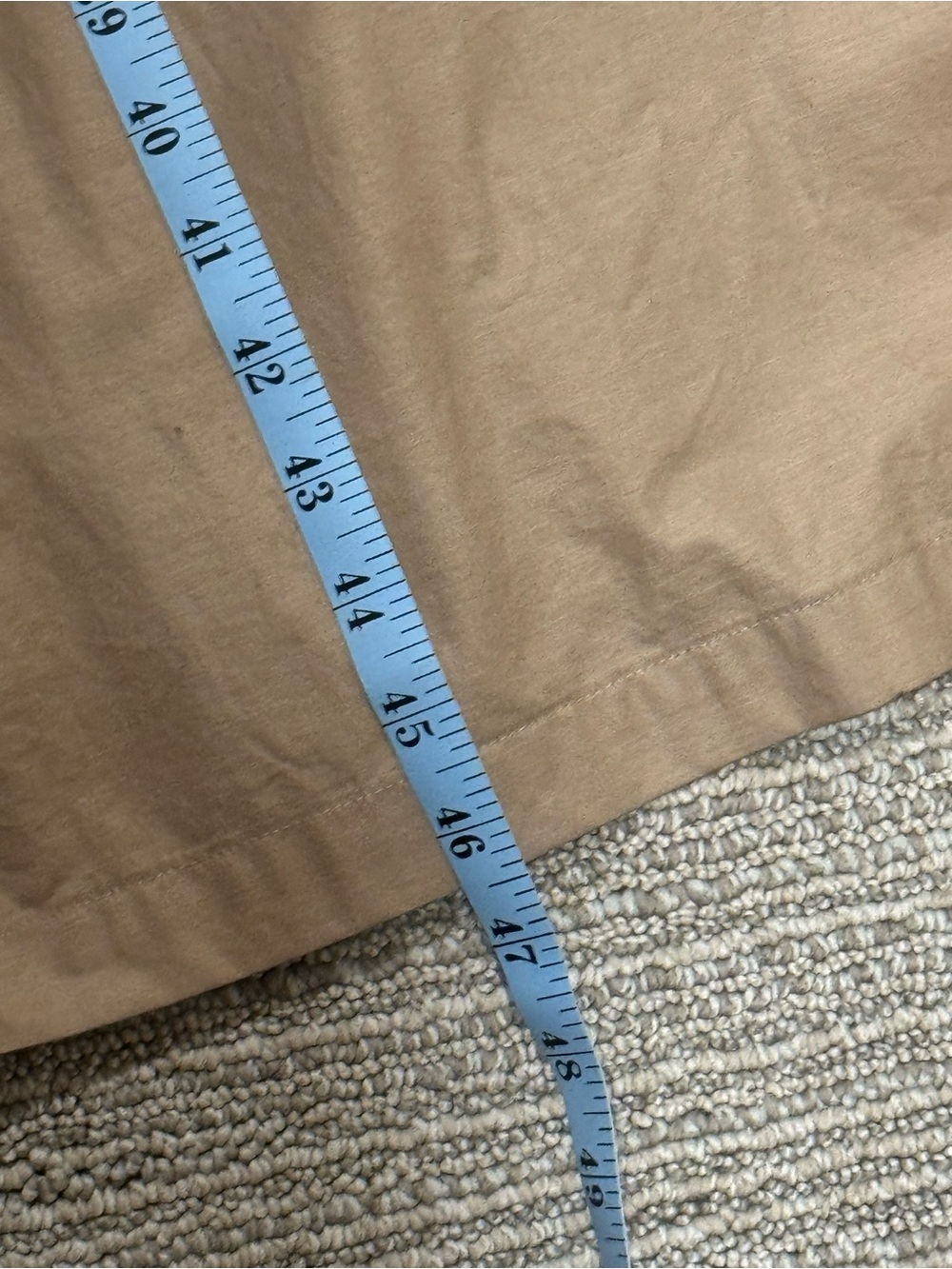 Burberry Tan Double-Breasted Trench Coat with Belt - Picture 12 of 12